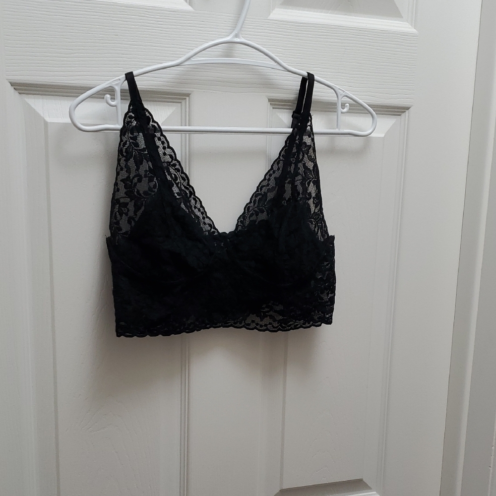 Hanky Panky Black Lace Bralette